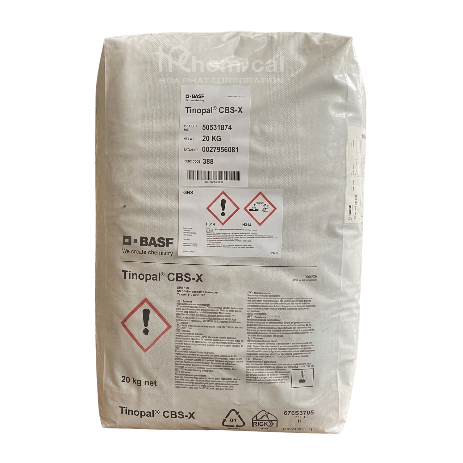 Tinopal CBS-X – Chất tẩy trắng quang học